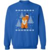 Big Fox Christmas Sweater