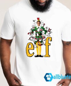 Elf Sketch Sweatshirt Men T Shirt white g500