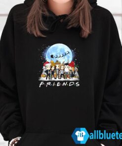 Friends Chibi Christmas Shirt Hoodie Black z65