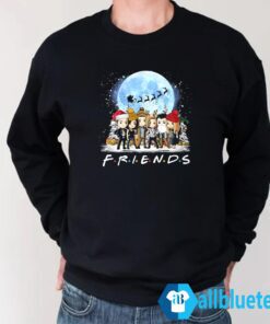 Friends Chibi Christmas Shirt Sweatshirt Black z66