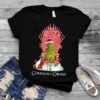 Grinch Is Coming Candy Cane Throne Shirt Funny Christmas Parody Shirt