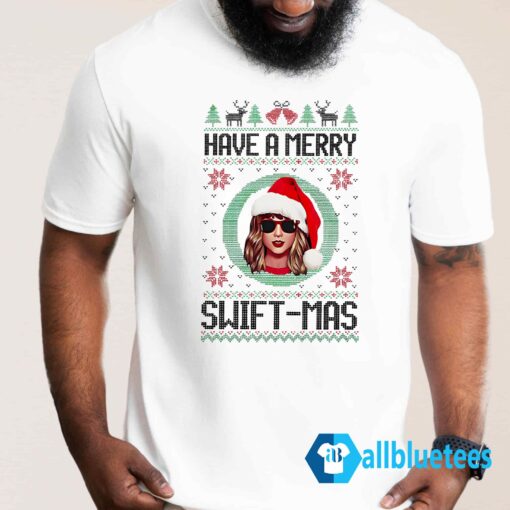 Have A Merry Swiftmas Sweatshirt Men T Shirt white g500