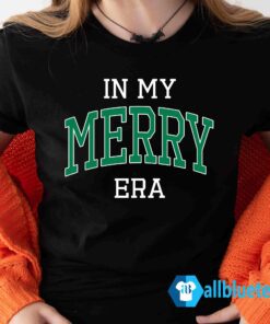 In My Merry Era Sweatshirt Lady T Shirt black L500