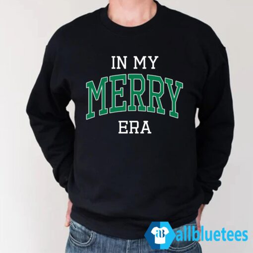 In My Merry Era Sweatshirt Sweatshirt Black z66