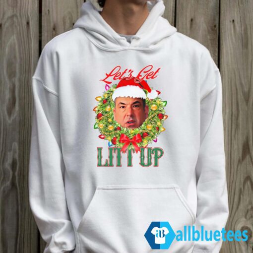 Louis litt christmas sweatshirt Hoodie White z65