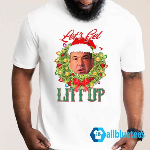 Louis litt christmas sweatshirt Men T Shirt white g500