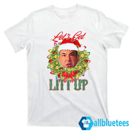 Louis litt christmas sweatshirt T shirt white