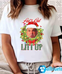 Louis litt christmas sweatshirt Women T Shirt white L500