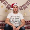 Merry Christmas Kiss My Ass Kiss His Ass Kiss Your Ass Happy Hanukkah Shirt