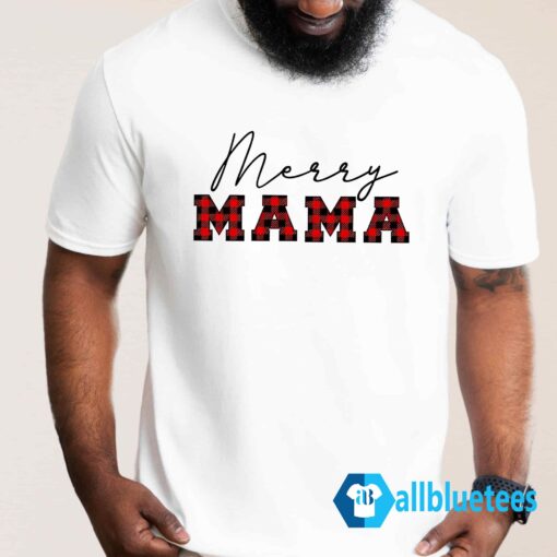 Merry Mama Sweatshirt Men T Shirt white g500