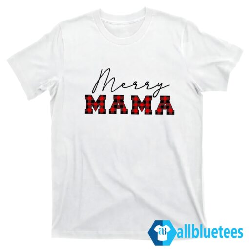 Merry Mama Sweatshirt T shirt white