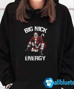 Santa Big nick energy shirt Hoodie Black z65