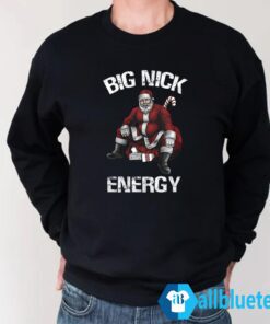 Santa Big nick energy shirt Sweatshirt Black z66