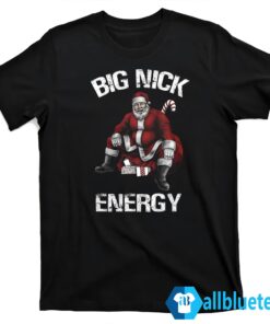 Santa Big nick energy shirt T shirt black