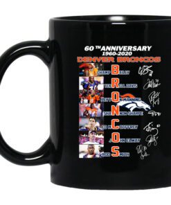 60th Anniversary Denver Broncos 1960 2020 Mug.jpg