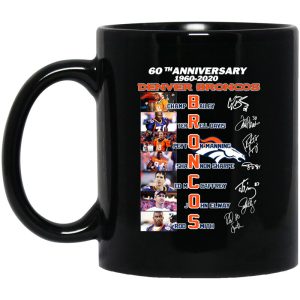 60th Anniversary Denver Broncos 1960 2020 Mug.jpg