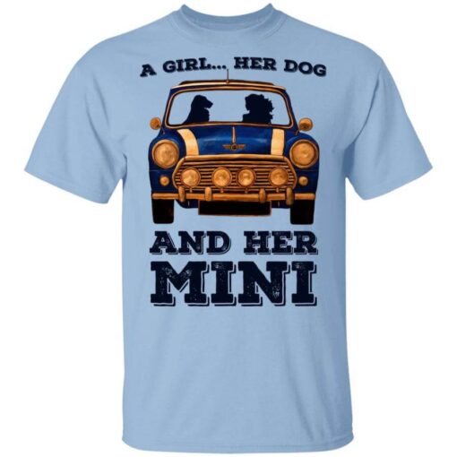 A Girl Her Dog And Her Mini T Shirt.jpg