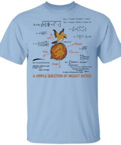 A Simple Question Of Weight Ratios Funny Math Teacher Shirt.jpg