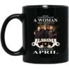 A Woman Who Listens To Alabama And Was Born In April Mug.jpg