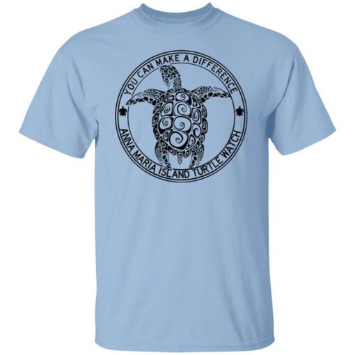 Anna Maria Island Turtle Watch You Can Make A Difference Shirt.jpg