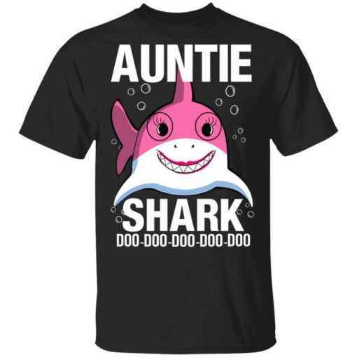 Auntie Shark Doo Doo Doo Doo Doo T Shirt.jpg