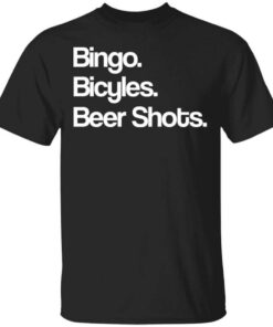 Bingo Bicycles Beer Shots T Shirt.jpg