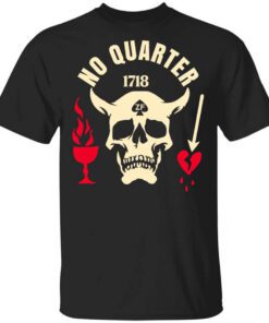 Black Beard No Quarter 1718 T Shirt.jpg