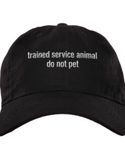 Buck Lele Trained Service Animal Do Not Pet Cap 1.jpg