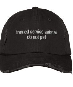 Buck Lele Trained Service Animal Do Not Pet Cap 5.jpg