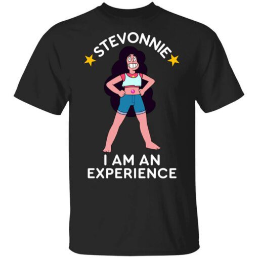 Cn Steven Universe Stevonnie I Am An Experience Shirt.jpg