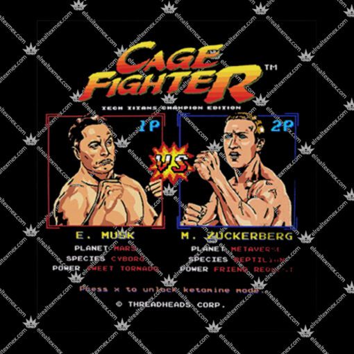 Cage Fighter Elon Vs Zuckerberg Shirt 1.jpg