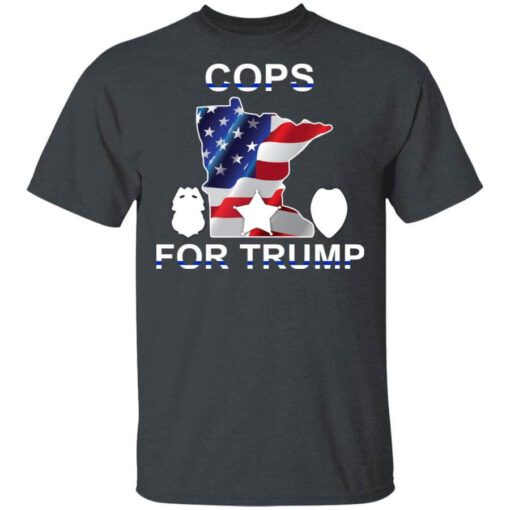 Cops For Donald Trump 2020 To President T Shirt.jpg