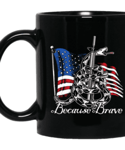 Demolition Ranch Because Of The Brave Veterans Day Mug.png