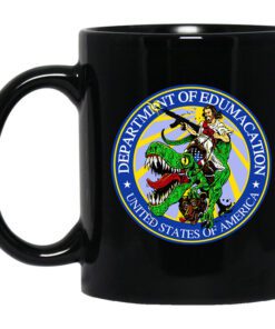 Department Of Edumacation United States Of America T Rex Jesus Mug.jpg