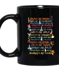 Disney Princess Brave Like Merida Noble Like Pocahontas Mug.jpg