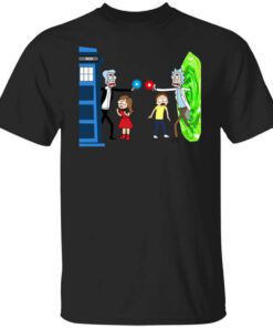 Doctor Who Vs Rick And Morty Mashup T Shirt.jpg