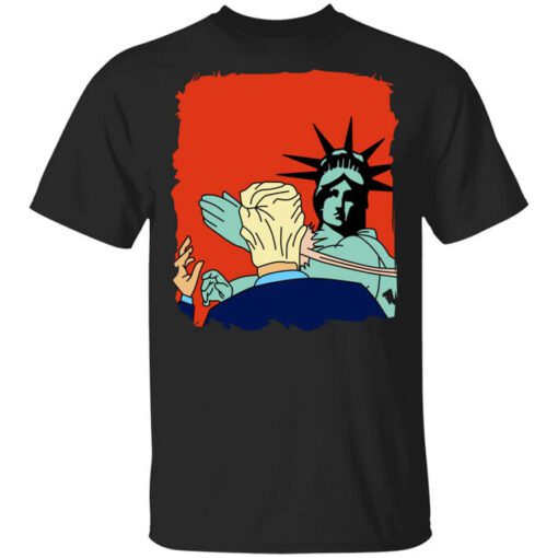 Donald Trump Slap Politics Trump New York Liberty T Shirt.jpg