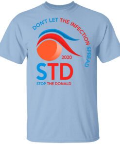 Dont Let The Infection Spread 2020 Stop The Donald T Shirt.jpg