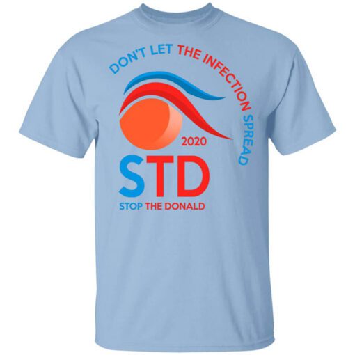 Dont Let The Infection Spread 2020 Stop The Donald T Shirt.jpg