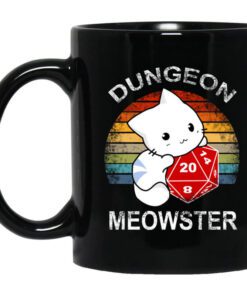 Dungeon Meowster Retro Vintage Funny Cat Mug.jpg