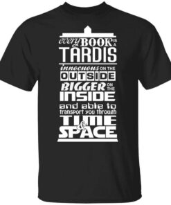 Every Book Is A Tardis T Shirt.jpg