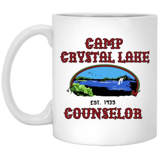 Friday The 13th Camp Crystal Lake Counselor Girls Ringer Mug.jpg