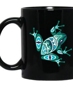 Frog Pacific Northwest Native American Indian Style Art Mug.jpg