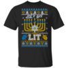 Funny Happy Hanukkah Chanukah Lets Get Lit T Shirt.jpg