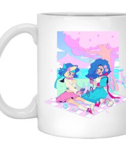 Game Gyaru – Sakura Picnic Mug.jpg