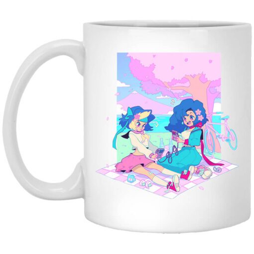 Game Gyaru – Sakura Picnic Mug.jpg