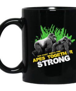 Gorilla Dian Fossey Gorilla Fund Apes Together Strong Mug.jpg