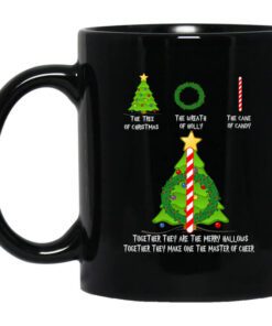 Harry Potter The Tree Of Christmas The Wreath Of Holly The Cane Of Candy Mug.jpg