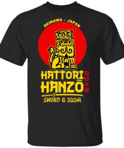 Hattori Hanzo Sword Sushi Okinawa Japan Shirt.jpg