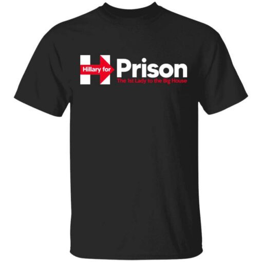 Hillary For Prison The 1st Lady To The Big House T Shirt.jpg